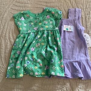 Set of 2 baby girl dresses